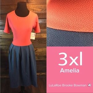 3XL LuLaRoe Amelia NWT
